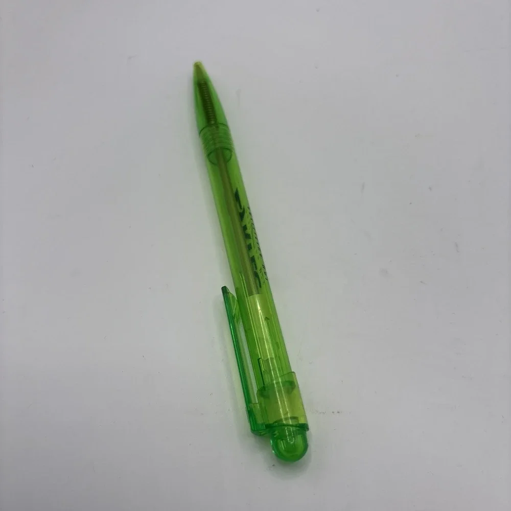 Twister‎ Trans GT Ball Pen Promotional ZYRTEC Cetirizine Marketing Promo Green